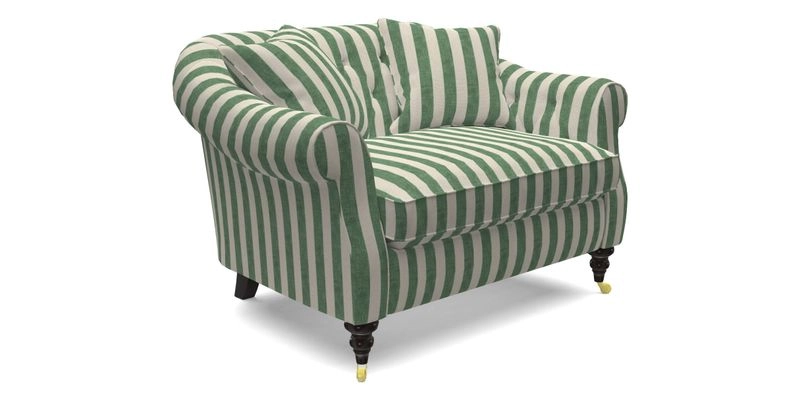 Abbotsbury Snuggler in Linwood Freya Mineral with scatters in Linwood Cosmo