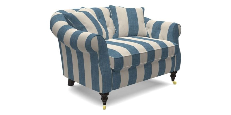 Abbotsbury Snuggler in Linwood Freya Mineral with scatters in Linwood Cosmo