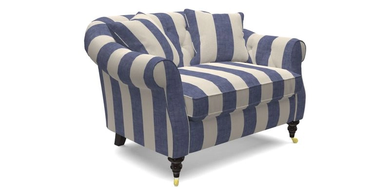 Abbotsbury Snuggler in Linwood Freya Mineral with scatters in Linwood Cosmo