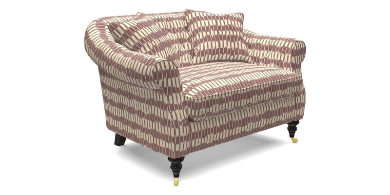 Abbotsbury Snuggler in Linwood Freya Mineral with scatters in Linwood Cosmo