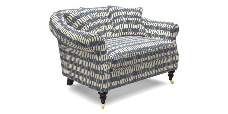 Abbotsbury Snuggler in Linwood Freya Mineral with scatters in Linwood Cosmo