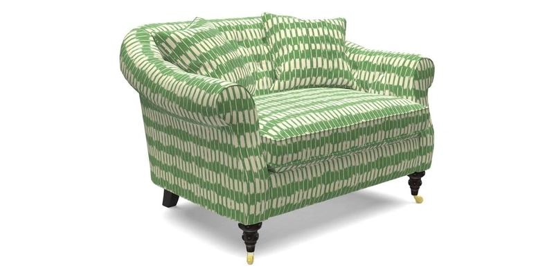 Abbotsbury Snuggler in Linwood Freya Mineral with scatters in Linwood Cosmo