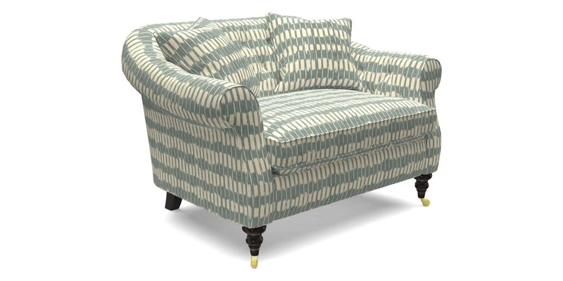 Abbotsbury Snuggler in Linwood Freya Mineral with scatters in Linwood Cosmo