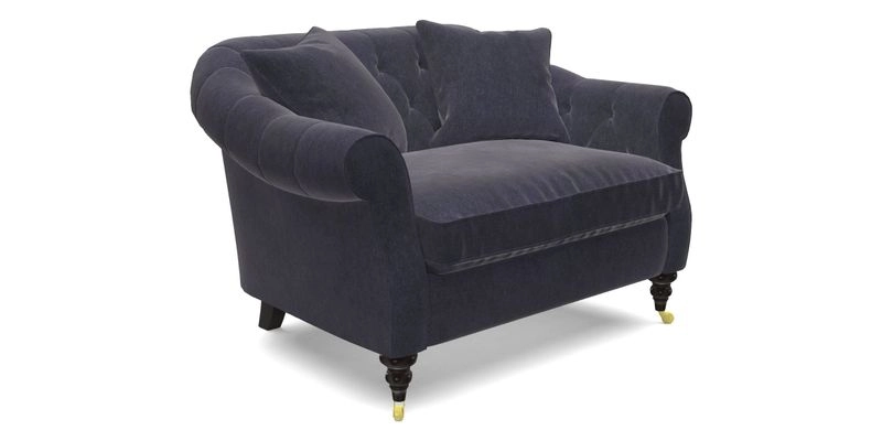 Abbotsbury Snuggler in Linwood Freya Mineral with scatters in Linwood Cosmo