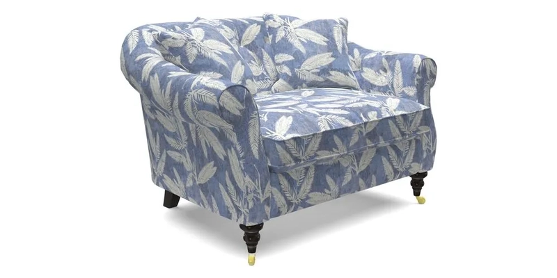 Abbotsbury Snuggler in Linwood Freya Mineral with scatters in Linwood Cosmo