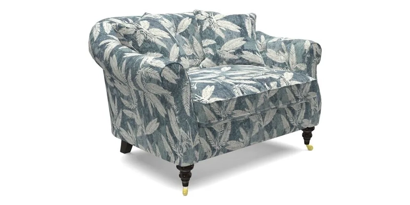 Abbotsbury Snuggler in Linwood Freya Mineral with scatters in Linwood Cosmo