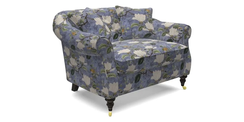 Abbotsbury Snuggler in Linwood Freya Mineral with scatters in Linwood Cosmo