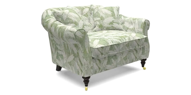 Abbotsbury Snuggler in Linwood Freya Mineral with scatters in Linwood Cosmo