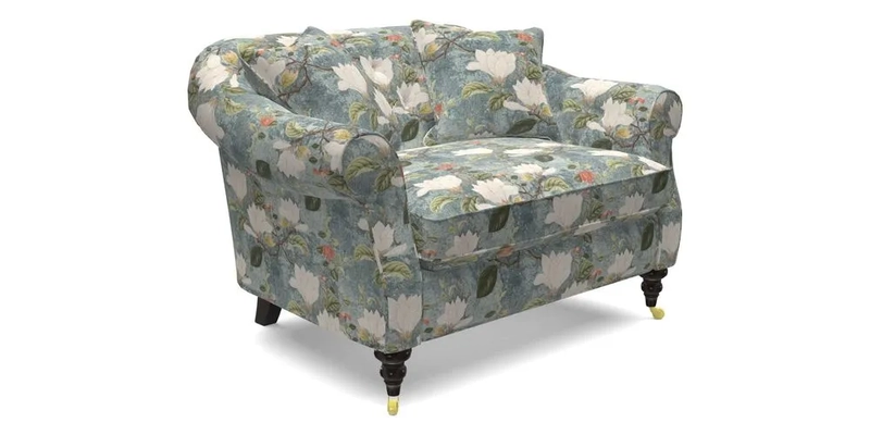 Abbotsbury Snuggler in Linwood Freya Mineral with scatters in Linwood Cosmo