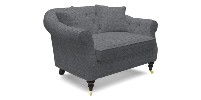 Abbotsbury Snuggler in Linwood Freya Mineral with scatters in Linwood Cosmo