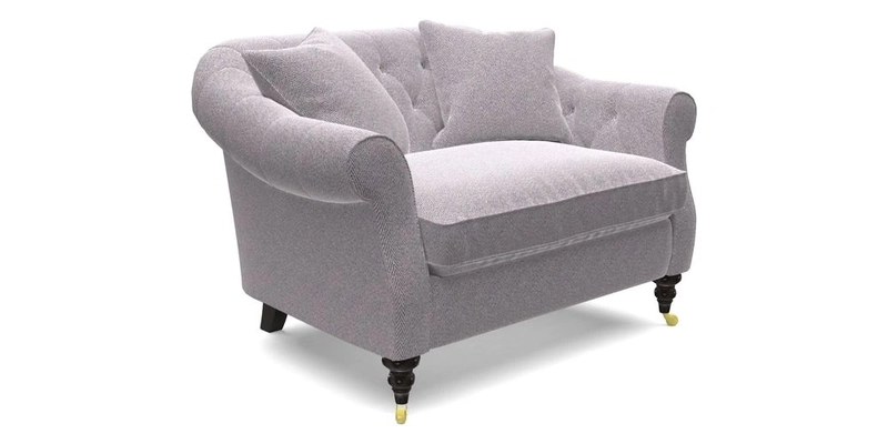 Abbotsbury Snuggler in Linwood Freya Mineral with scatters in Linwood Cosmo