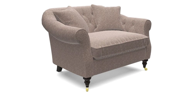 Abbotsbury Snuggler in Linwood Freya Mineral with scatters in Linwood Cosmo