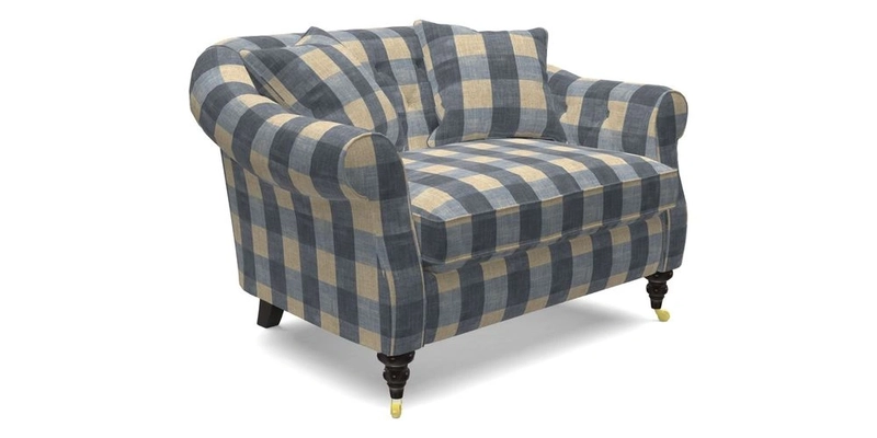 Abbotsbury Snuggler in Linwood Freya Mineral with scatters in Linwood Cosmo