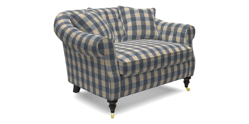 Abbotsbury Snuggler in Linwood Freya Mineral with scatters in Linwood Cosmo