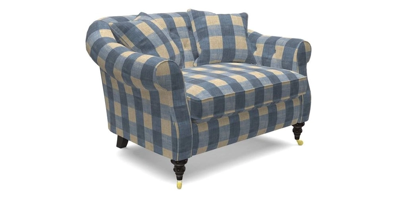 Abbotsbury Snuggler in Linwood Freya Mineral with scatters in Linwood Cosmo