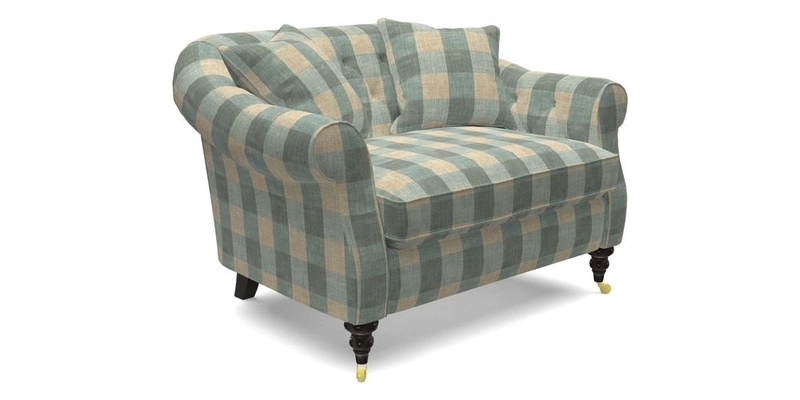 Abbotsbury Snuggler in Linwood Freya Mineral with scatters in Linwood Cosmo