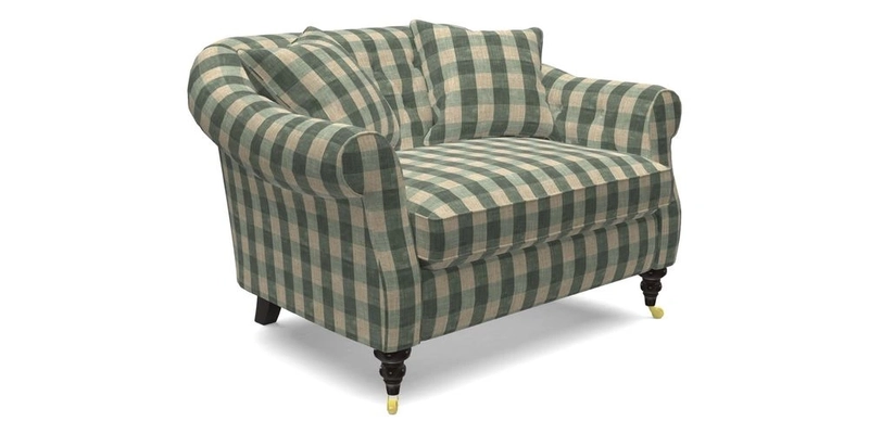 Abbotsbury Snuggler in Linwood Freya Mineral with scatters in Linwood Cosmo