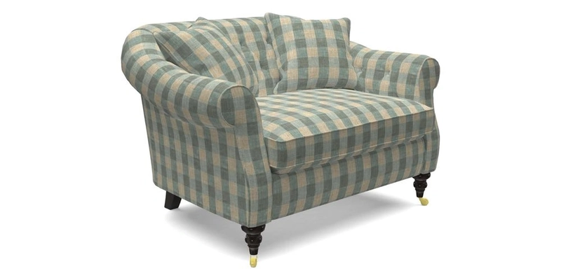 Abbotsbury Snuggler in Linwood Freya Mineral with scatters in Linwood Cosmo