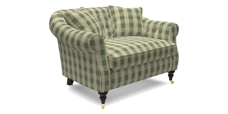 Abbotsbury Snuggler in Linwood Freya Mineral with scatters in Linwood Cosmo