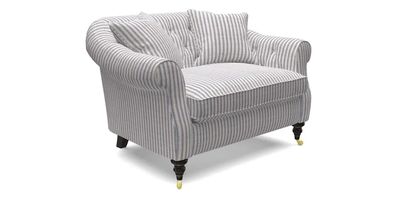 Abbotsbury Snuggler in Linwood Freya Mineral with scatters in Linwood Cosmo