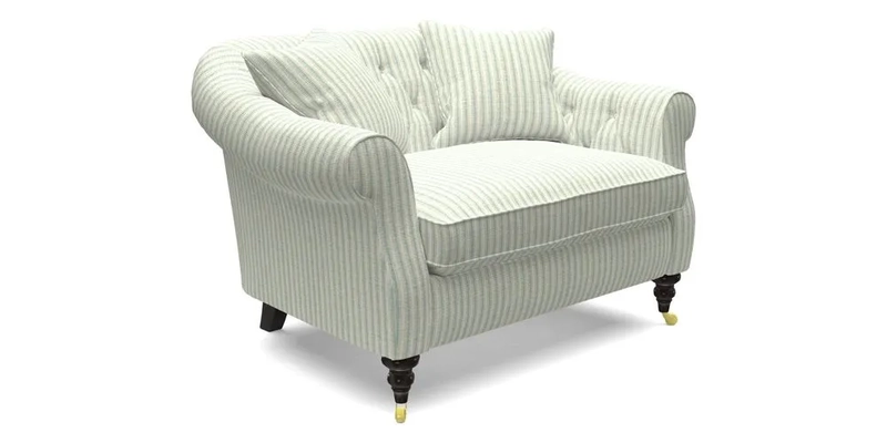 Abbotsbury Snuggler in Linwood Freya Mineral with scatters in Linwood Cosmo