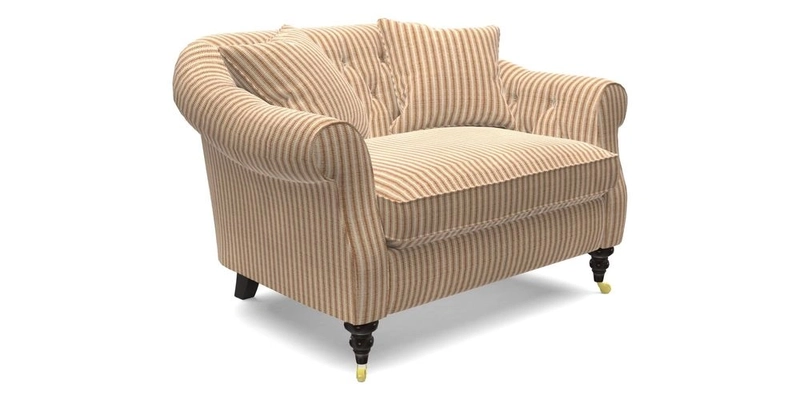 Abbotsbury Snuggler in Linwood Freya Mineral with scatters in Linwood Cosmo