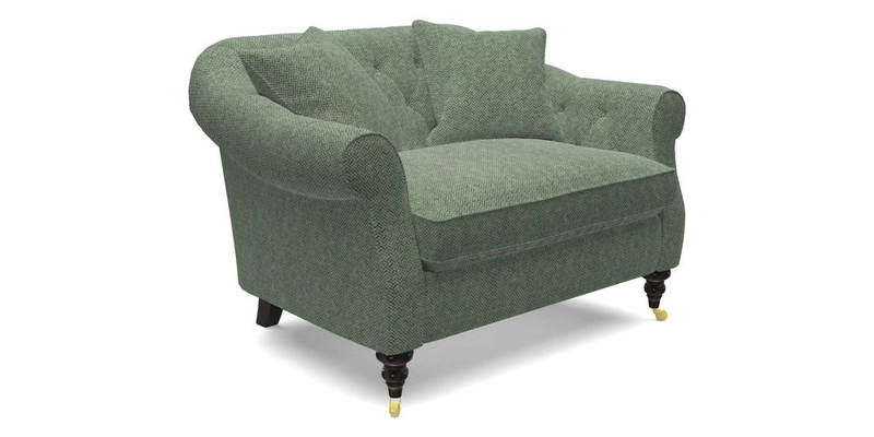 Abbotsbury Snuggler in Linwood Freya Mineral with scatters in Linwood Cosmo