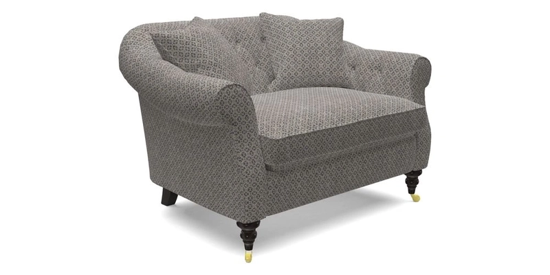 Abbotsbury Snuggler in Linwood Freya Mineral with scatters in Linwood Cosmo