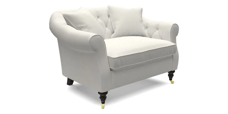 Abbotsbury Snuggler in Linwood Freya Mineral with scatters in Linwood Cosmo