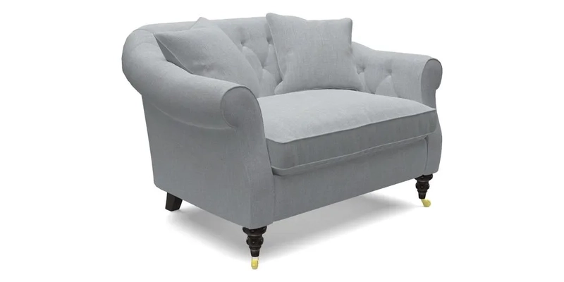 Abbotsbury Snuggler in Linwood Freya Mineral with scatters in Linwood Cosmo