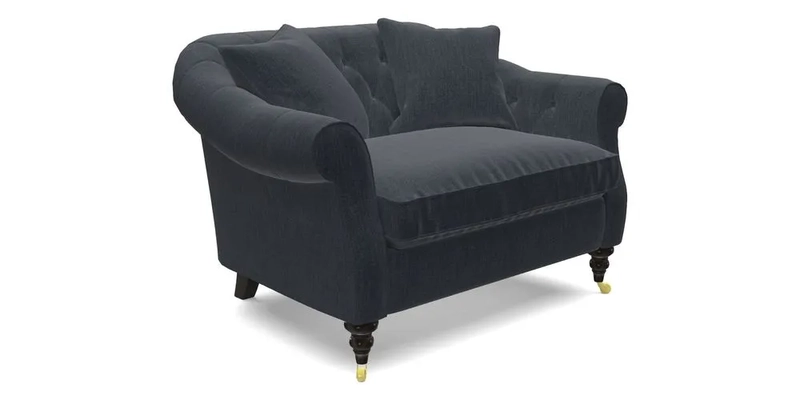 Abbotsbury Snuggler in Linwood Freya Mineral with scatters in Linwood Cosmo