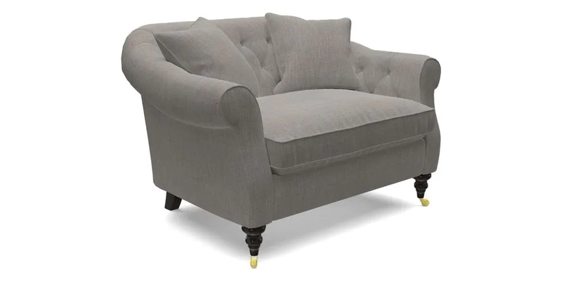 Abbotsbury Snuggler in Linwood Freya Mineral with scatters in Linwood Cosmo