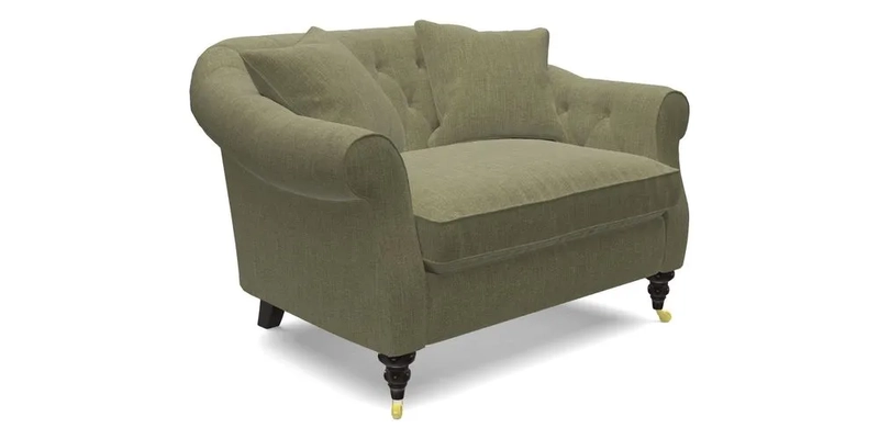 Abbotsbury Snuggler in Linwood Freya Mineral with scatters in Linwood Cosmo