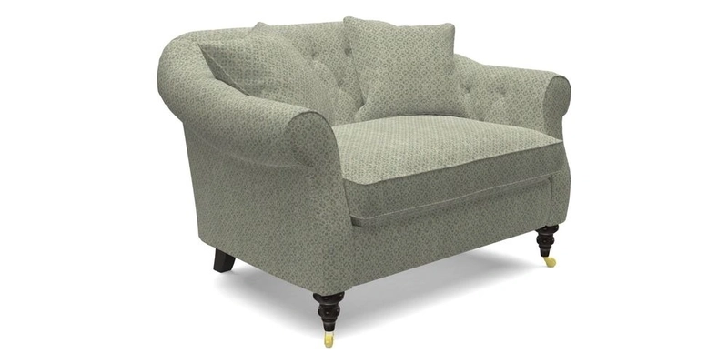 Abbotsbury Snuggler in Linwood Freya Mineral with scatters in Linwood Cosmo