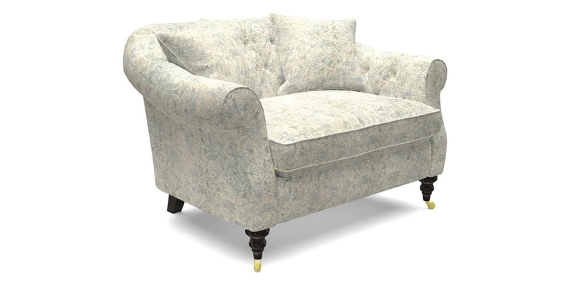 Abbotsbury Snuggler in Linwood Freya Mineral with scatters in Linwood Cosmo