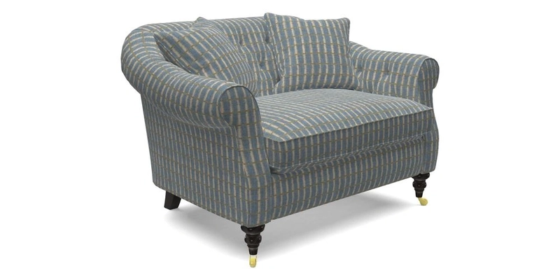 Abbotsbury Snuggler in Linwood Freya Mineral with scatters in Linwood Cosmo