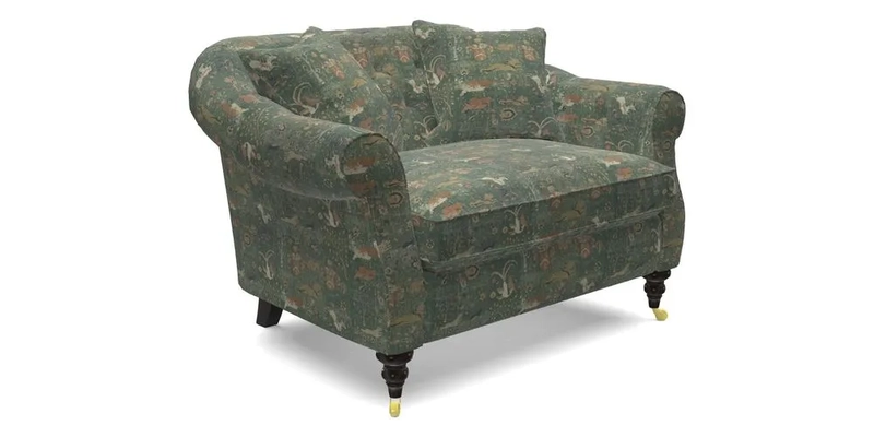 Abbotsbury Snuggler in Linwood Freya Mineral with scatters in Linwood Cosmo