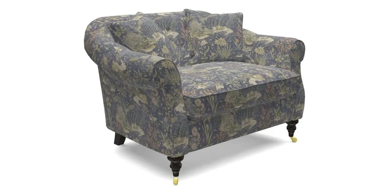 Abbotsbury Snuggler in Linwood Freya Mineral with scatters in Linwood Cosmo