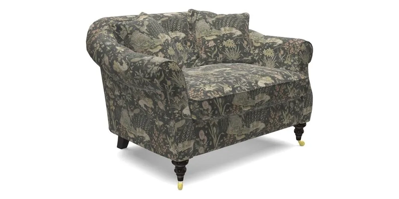 Abbotsbury Snuggler in Linwood Freya Mineral with scatters in Linwood Cosmo