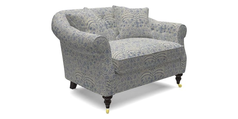 Abbotsbury Snuggler in Linwood Freya Mineral with scatters in Linwood Cosmo