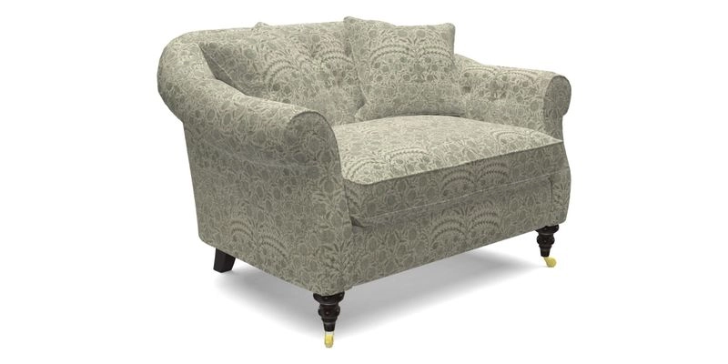 Abbotsbury Snuggler in Linwood Freya Mineral with scatters in Linwood Cosmo