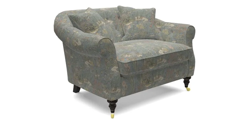 Abbotsbury Snuggler in Linwood Freya Mineral with scatters in Linwood Cosmo