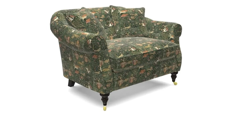 Abbotsbury Snuggler in Linwood Freya Mineral with scatters in Linwood Cosmo