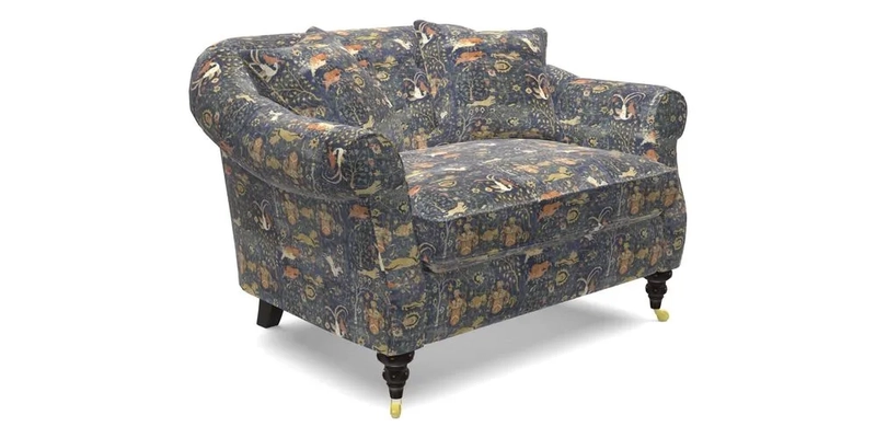 Abbotsbury Snuggler in Linwood Freya Mineral with scatters in Linwood Cosmo