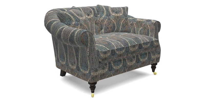 Abbotsbury Snuggler in Linwood Freya Mineral with scatters in Linwood Cosmo