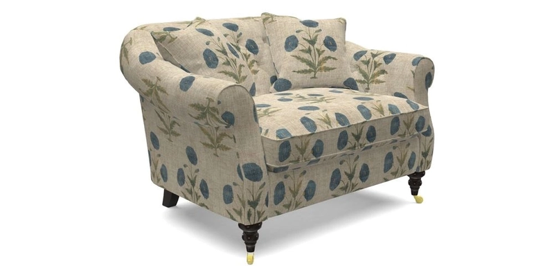 Abbotsbury Snuggler in Linwood Freya Mineral with scatters in Linwood Cosmo