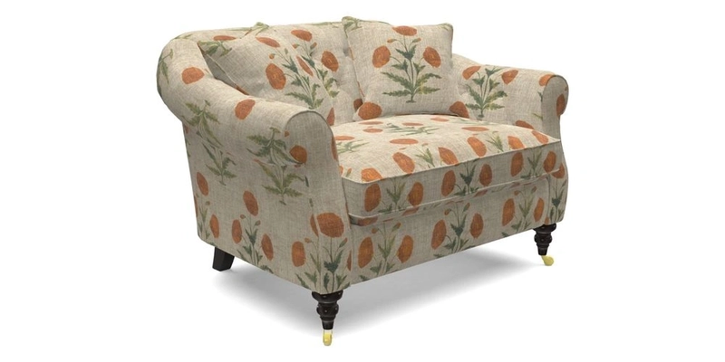 Abbotsbury Snuggler in Linwood Freya Mineral with scatters in Linwood Cosmo