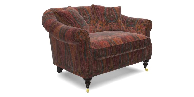 Abbotsbury Snuggler in Linwood Freya Mineral with scatters in Linwood Cosmo