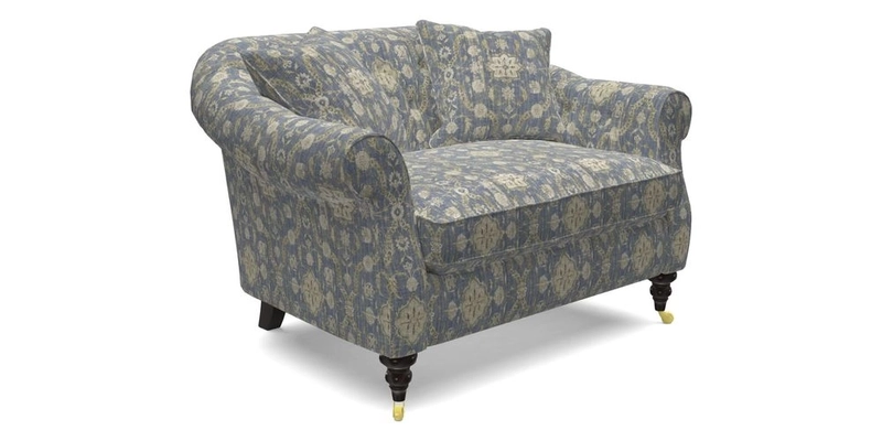 Abbotsbury Snuggler in Linwood Freya Mineral with scatters in Linwood Cosmo