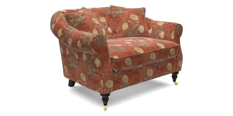 Abbotsbury Snuggler in Linwood Freya Mineral with scatters in Linwood Cosmo